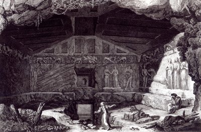 Etruscan Tomb, c.1780 by Franciszek Smuglewicz